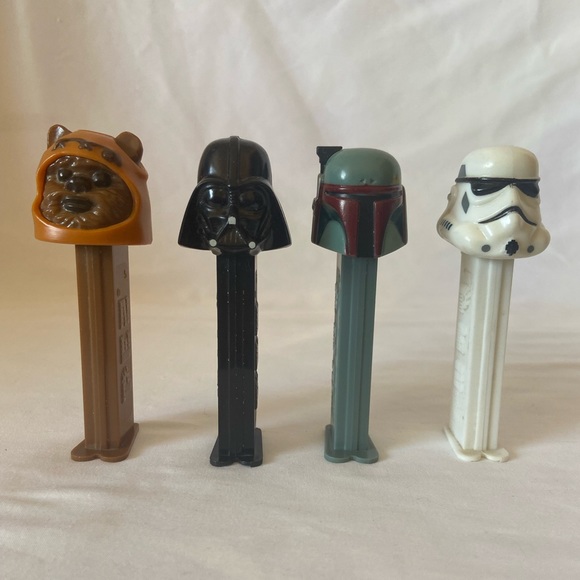 (4) Vintage Star Wars pez dispenser’s - Picture 1 of 4